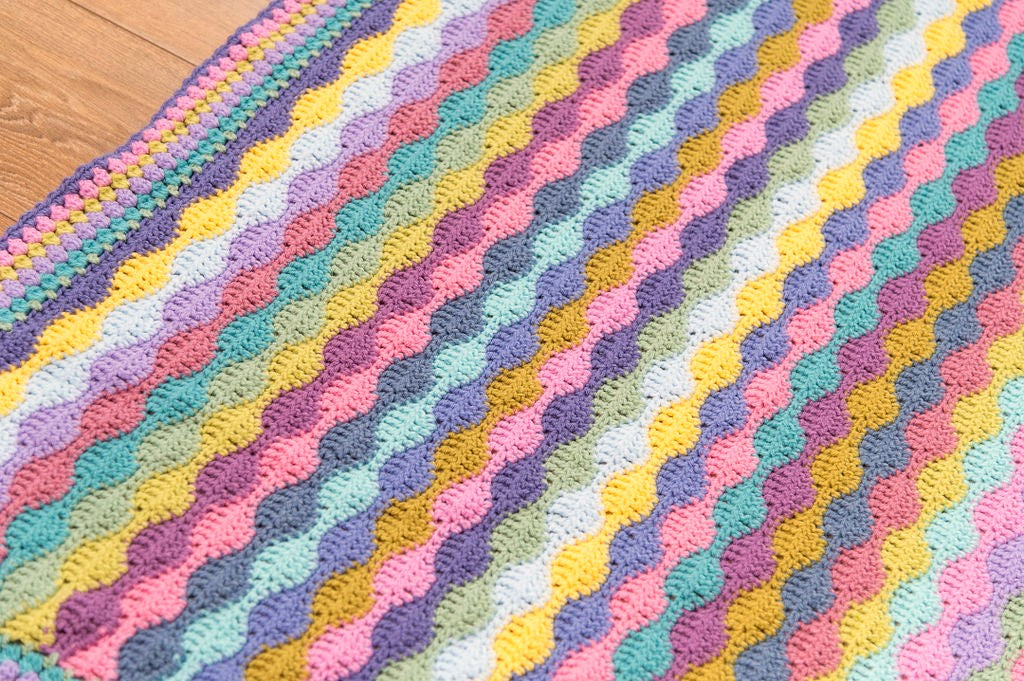 Bubble Blanket Crochet Pattern - Bubble Bath