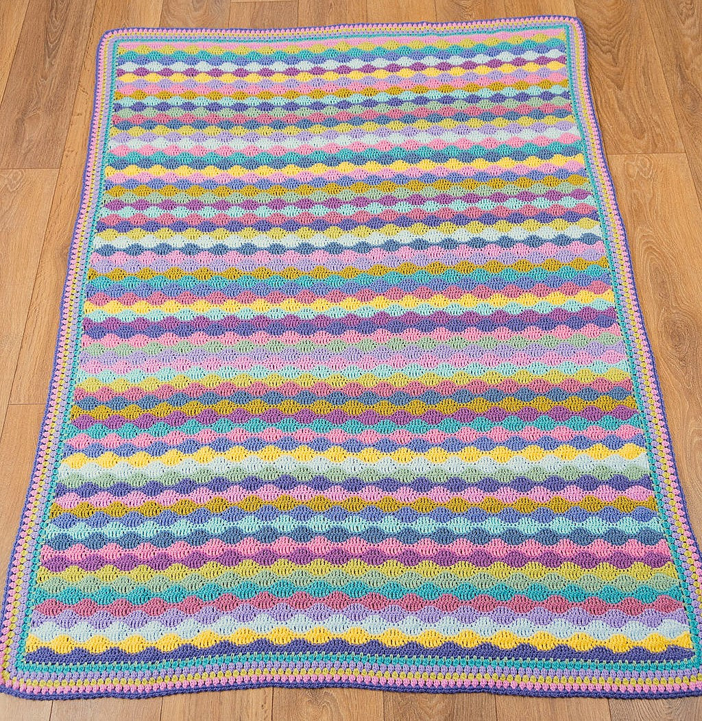 Bubble Blanket Crochet Pattern - Bubble Bath