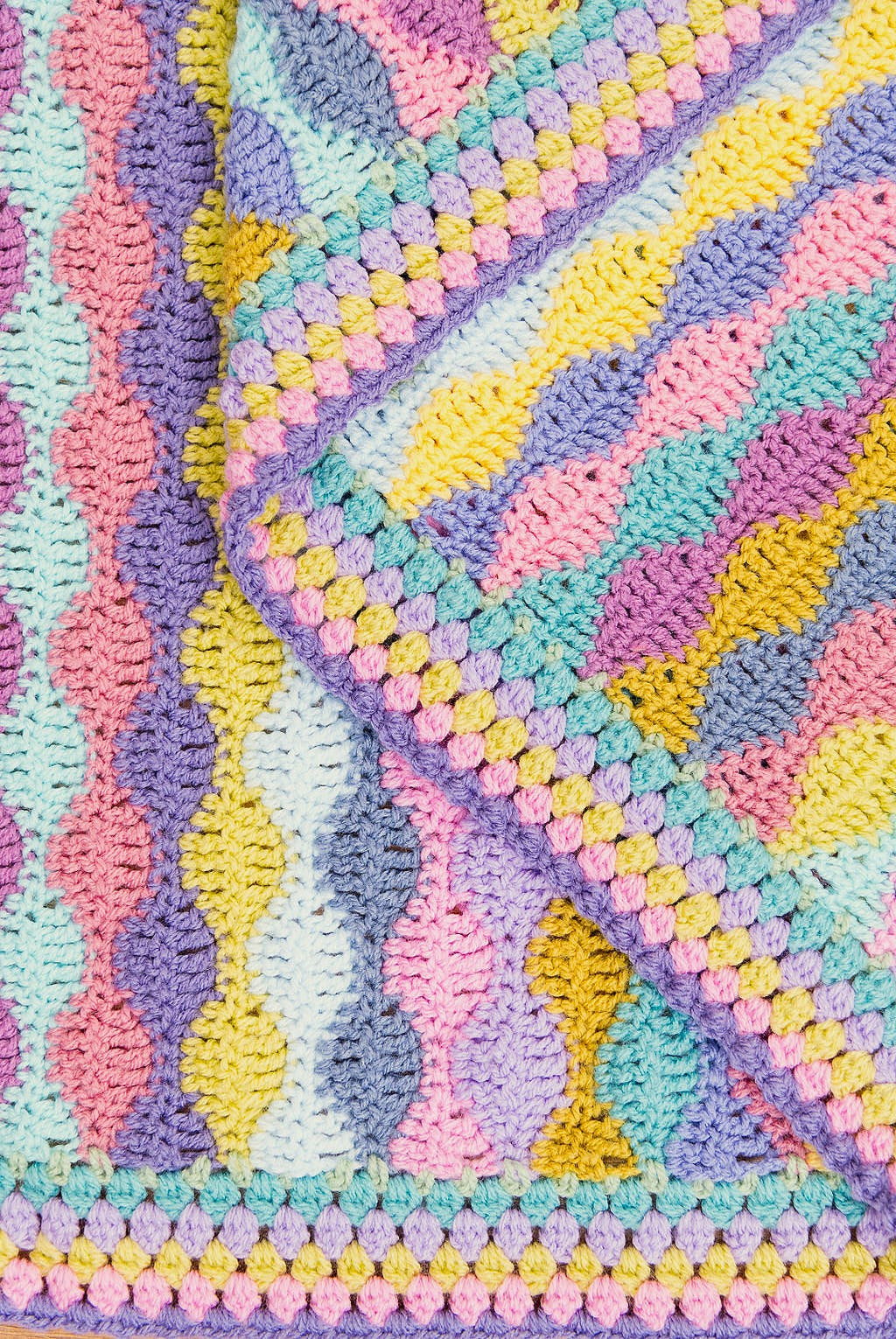 Bubble Blanket Crochet Pattern - Bubble Bath