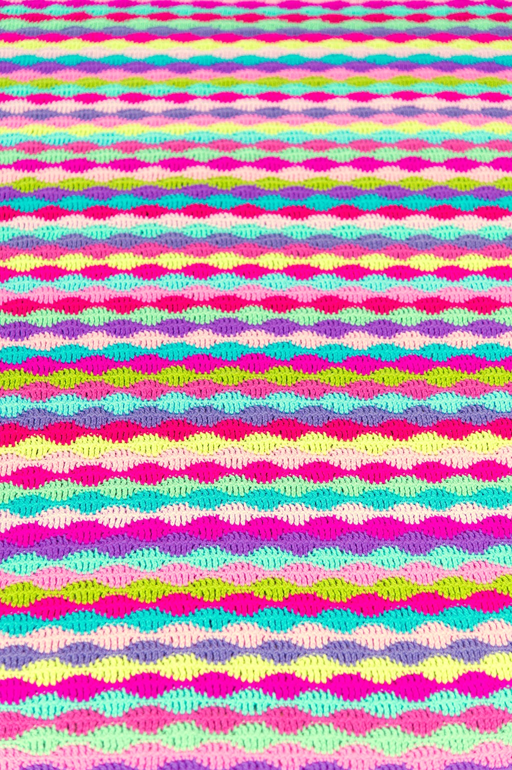 Bubble Blanket Crochet Pattern - Bubblegum