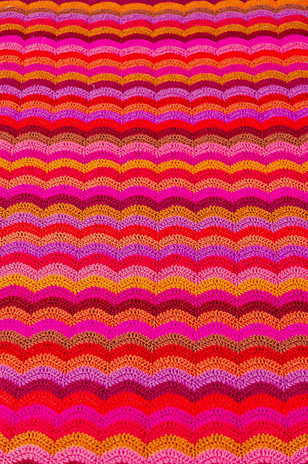 Fandango Blanket Crochet Pattern - Flamenco