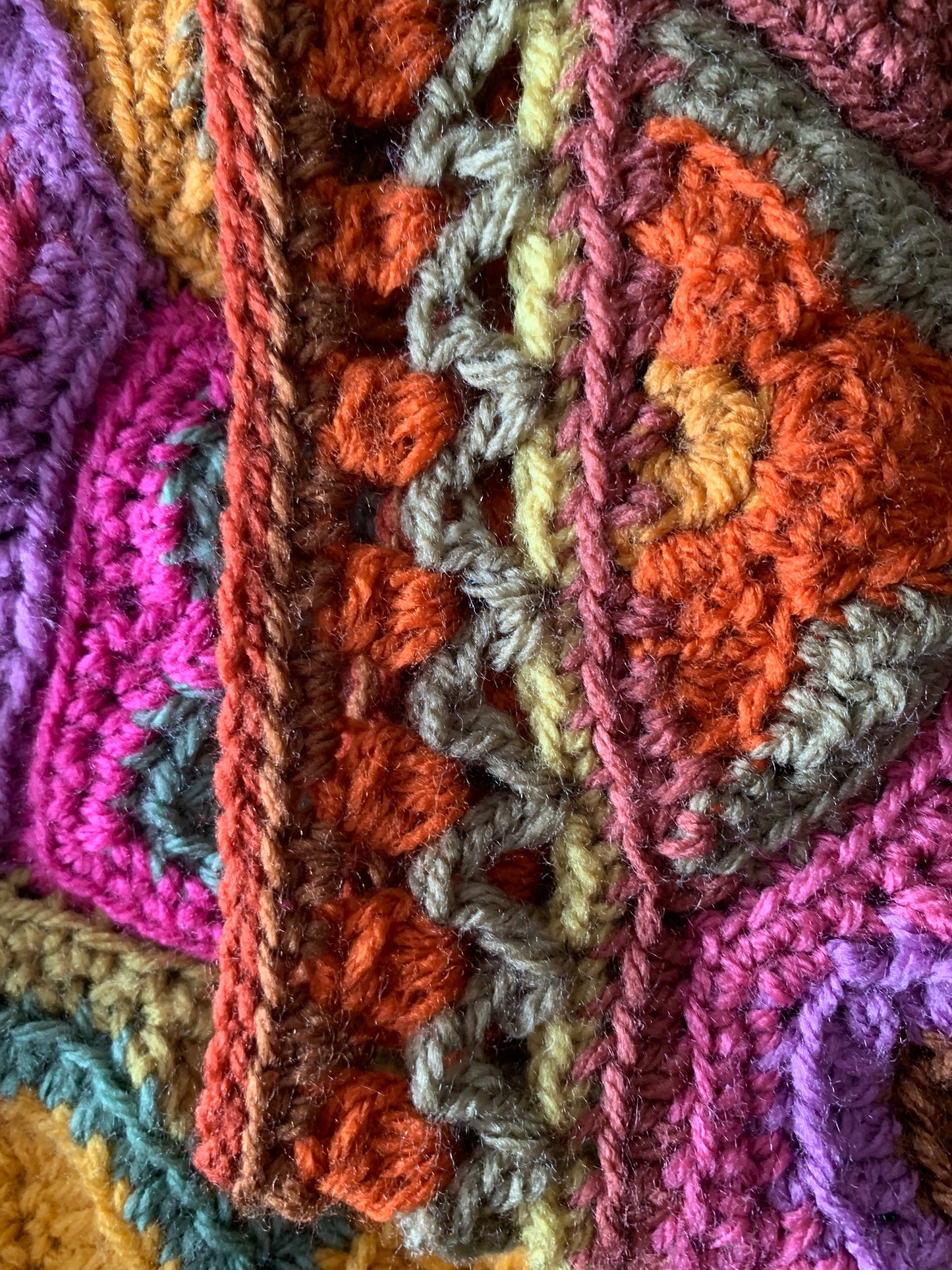 Groovy Garden Blanket Crochet Pattern