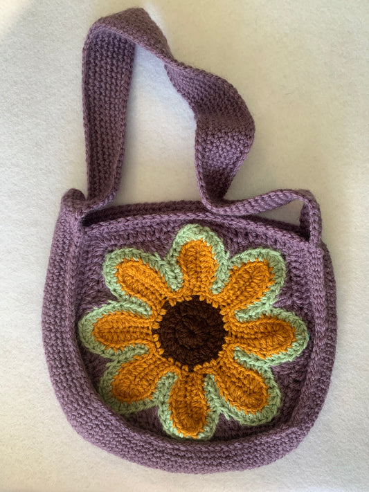 Groovy Little Flower Bag Crochet Pattern