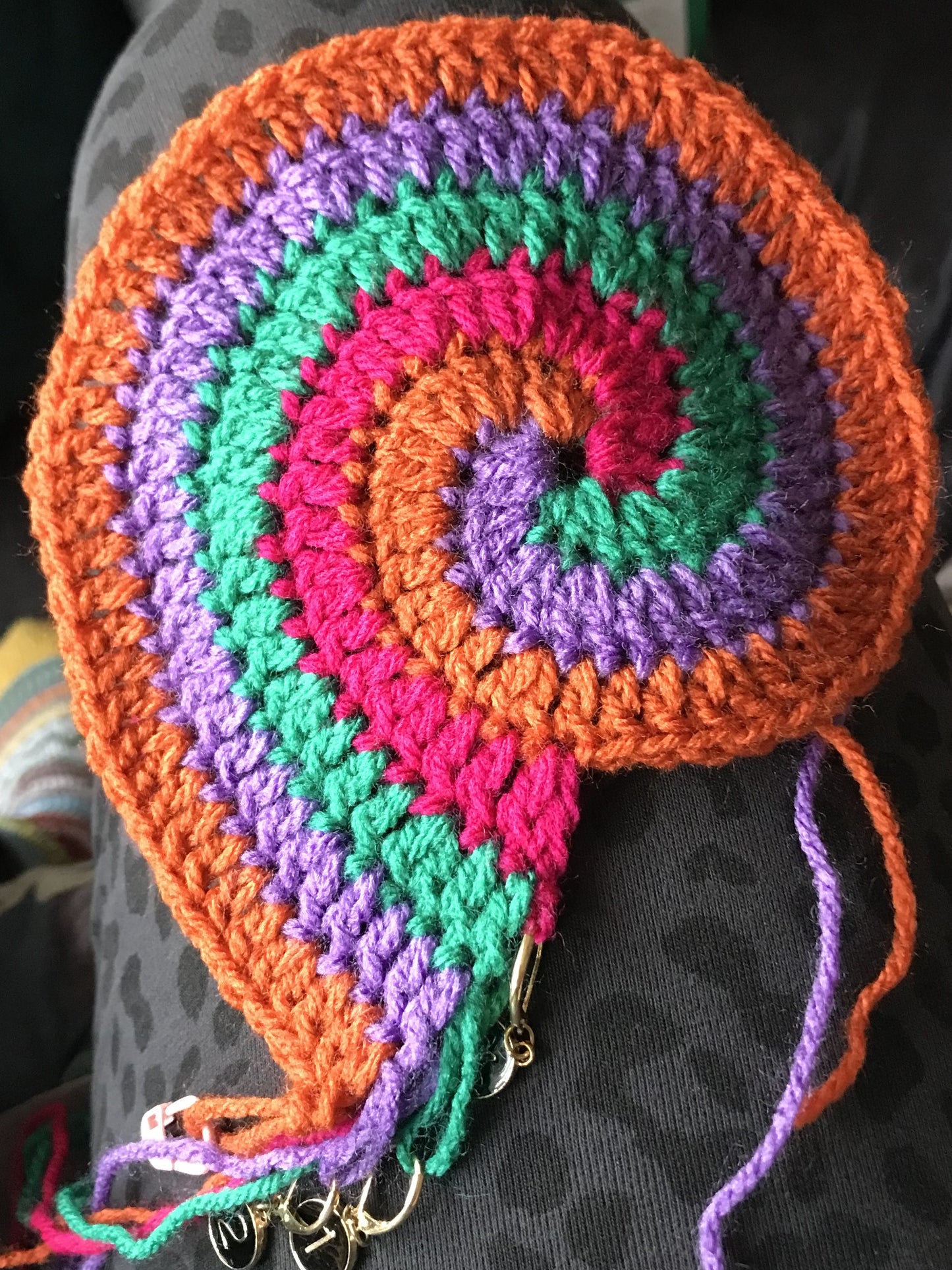 Resting Rainbows Blanket Crochet Pattern - Vivid