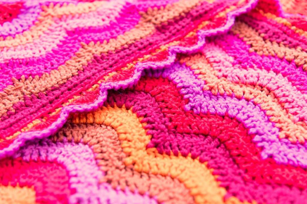 Fandango Blanket Crochet Pattern - Flamenco