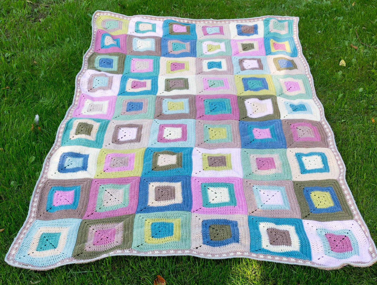 South Beach Blanket Crochet Pattern