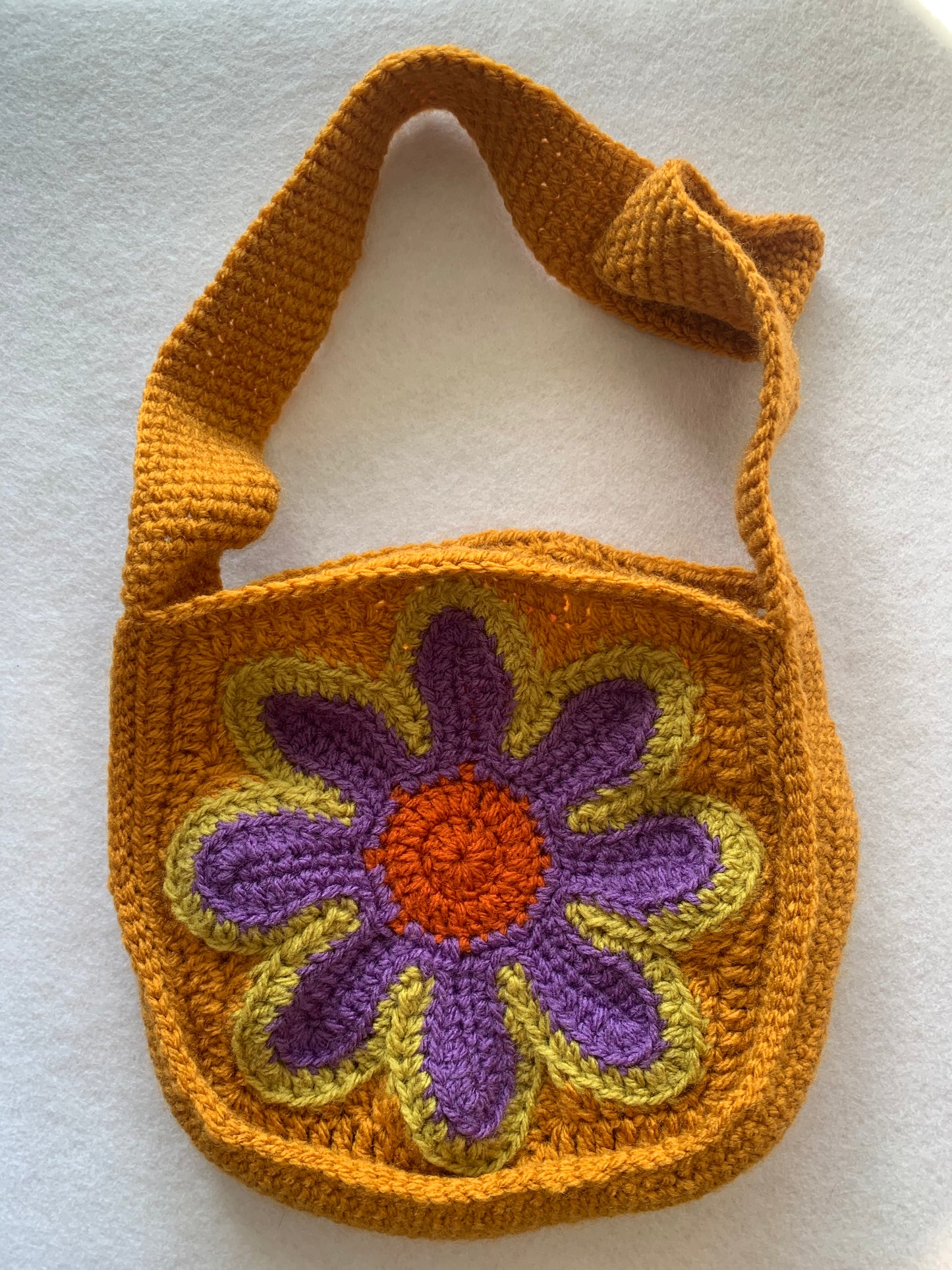 Groovy Little Flower Bag Crochet Pattern