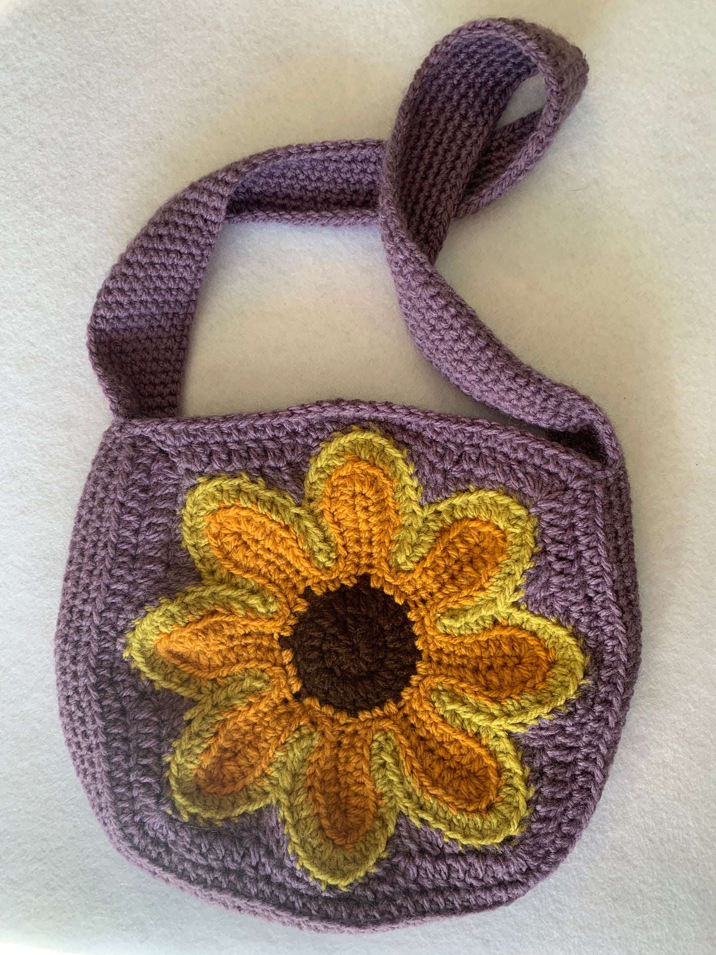 Groovy Little Flower Bag Crochet Pattern
