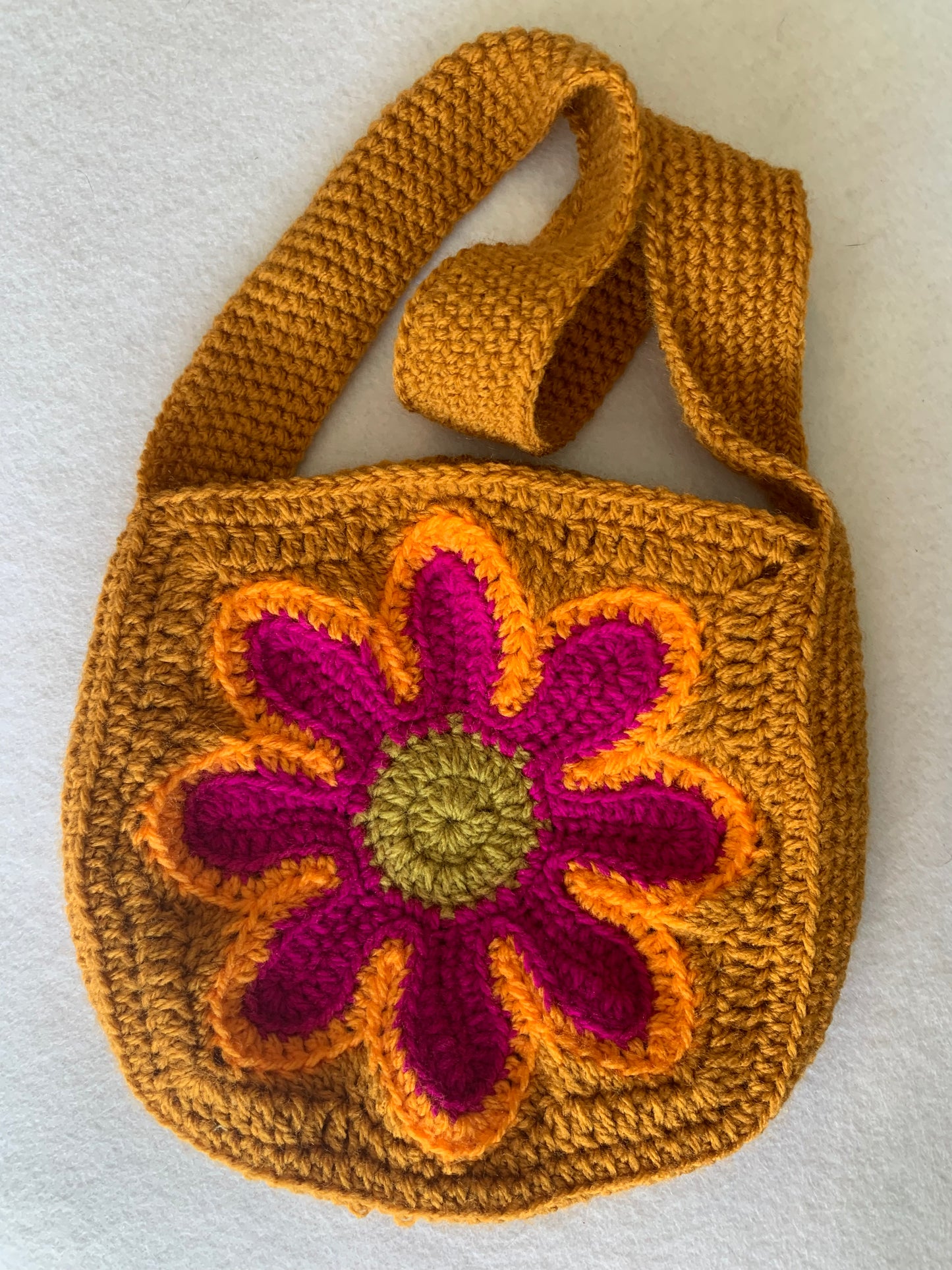 Groovy Little Flower Bag Crochet Pattern