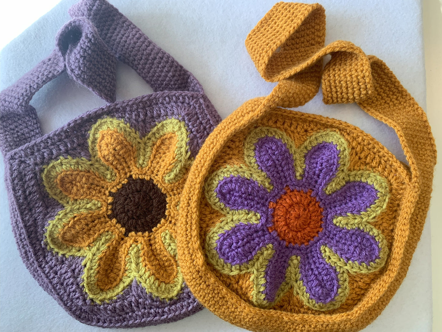 Groovy Little Flower Bag Crochet Pattern