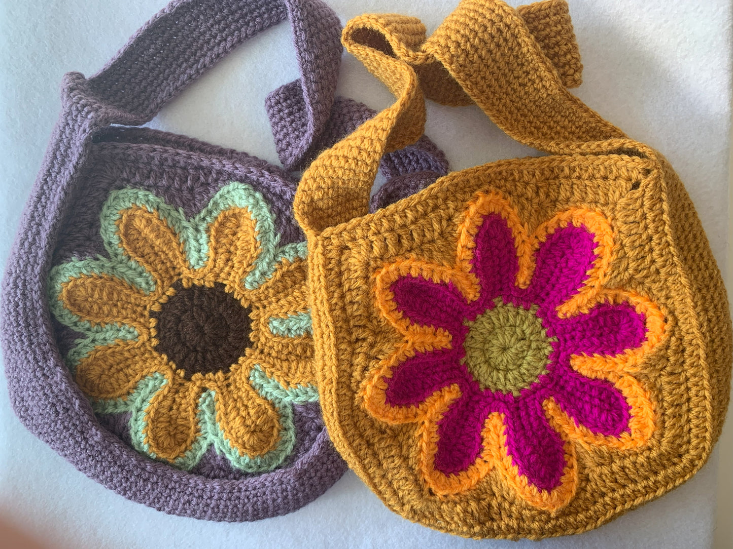 Groovy Little Flower Bag Crochet Pattern