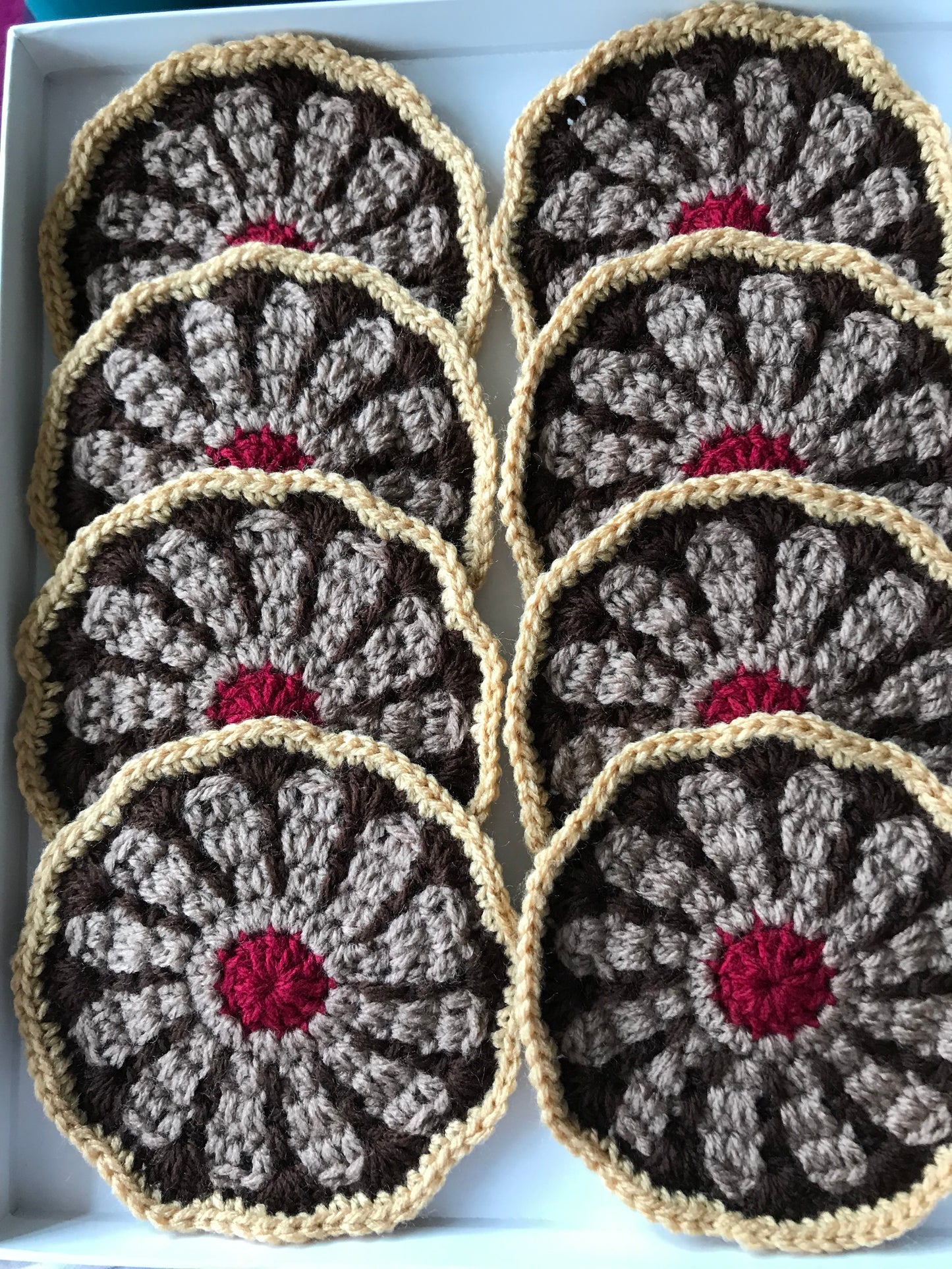 Arabesque Coaster Crochet Pattern