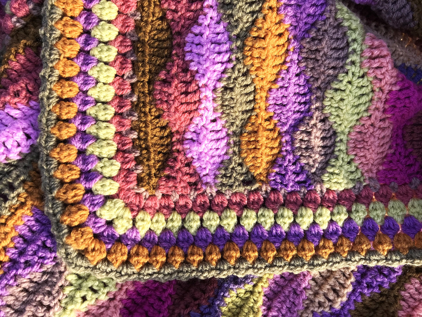 Bubble Blanket Crochet Pattern - Bubble Tea